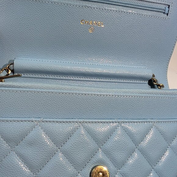 Chanel Blue Caviar Wallet on Chain (WOC) - Picture 16 of 16
